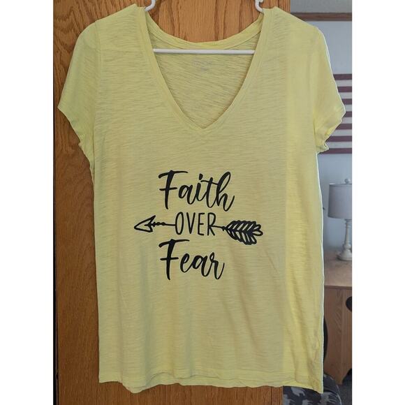 AGS Ideas Tops - 💧Women's Medium AGS Ideas Faith Tee